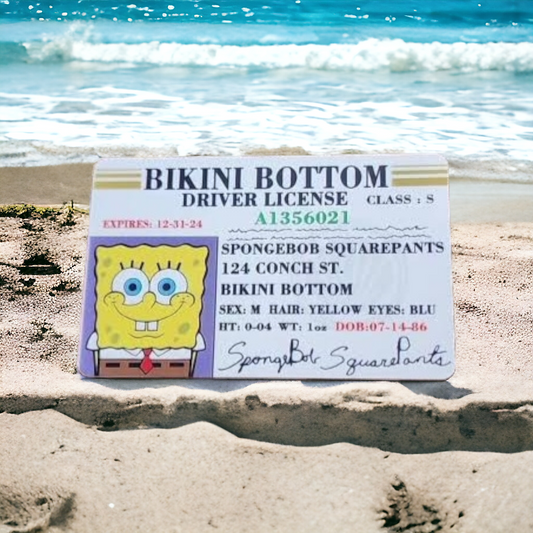 Spongebob Squarepantss ID CARD